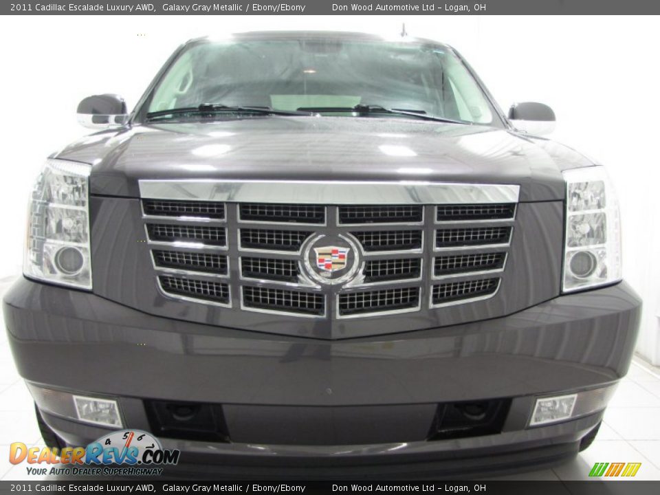 2011 Cadillac Escalade Luxury AWD Galaxy Gray Metallic / Ebony/Ebony Photo #2