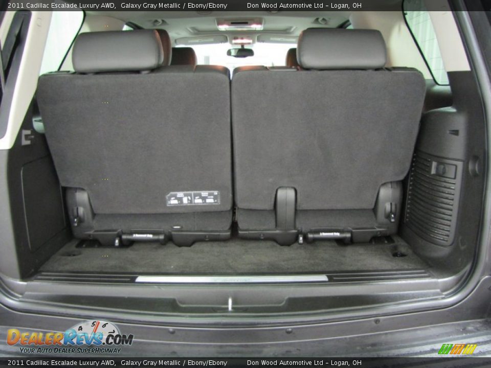 2011 Cadillac Escalade Luxury AWD Trunk Photo #3