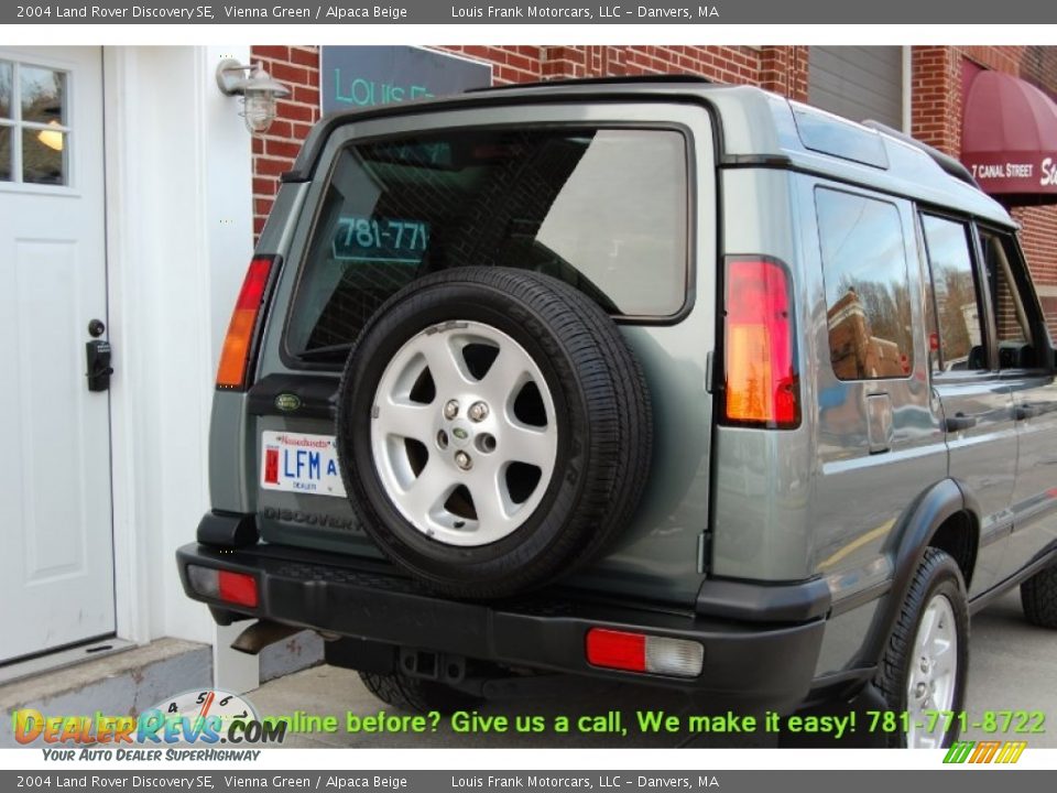 2004 Land Rover Discovery SE Vienna Green / Alpaca Beige Photo #25
