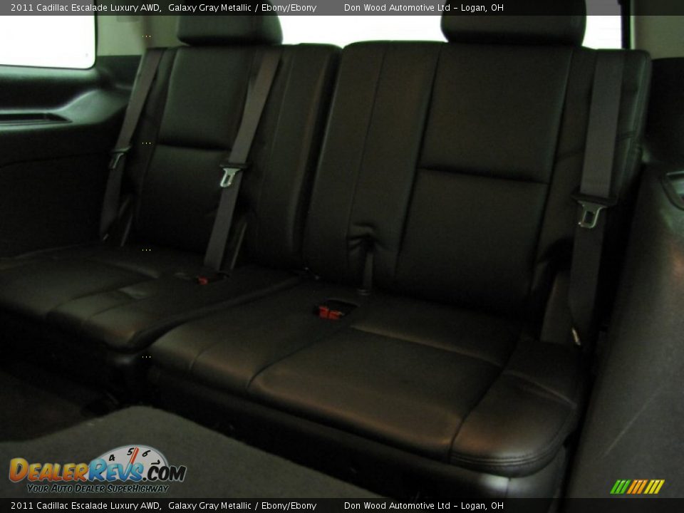 2011 Cadillac Escalade Luxury AWD Galaxy Gray Metallic / Ebony/Ebony Photo #9