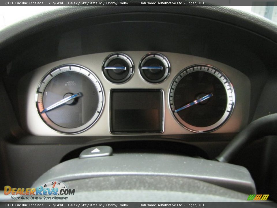 2011 Cadillac Escalade Luxury AWD Gauges Photo #23
