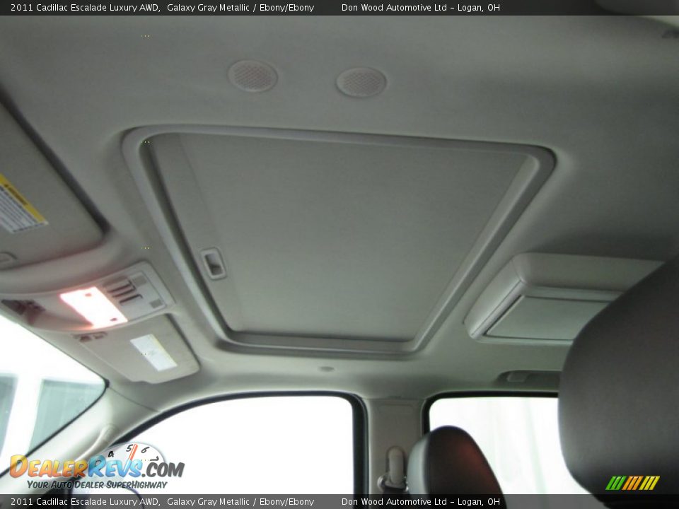 2011 Cadillac Escalade Luxury AWD Galaxy Gray Metallic / Ebony/Ebony Photo #29