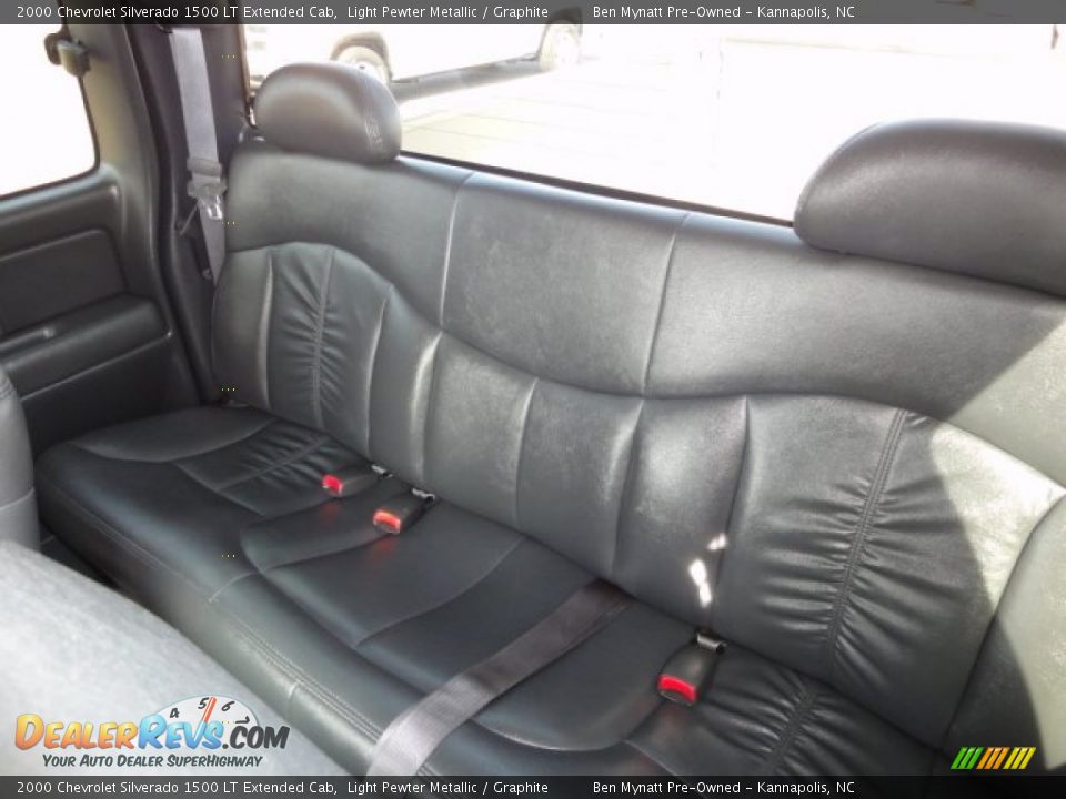 2000 Chevrolet Silverado 1500 LT Extended Cab Light Pewter Metallic / Graphite Photo #8