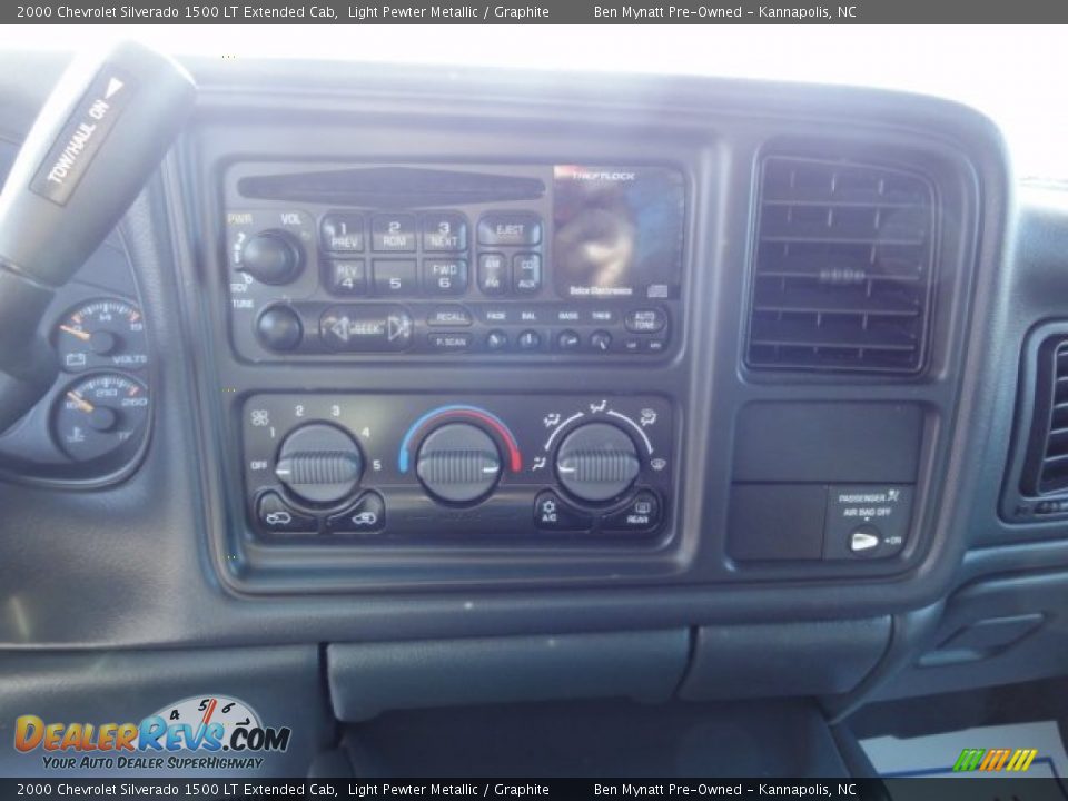 2000 Chevrolet Silverado 1500 LT Extended Cab Light Pewter Metallic / Graphite Photo #12