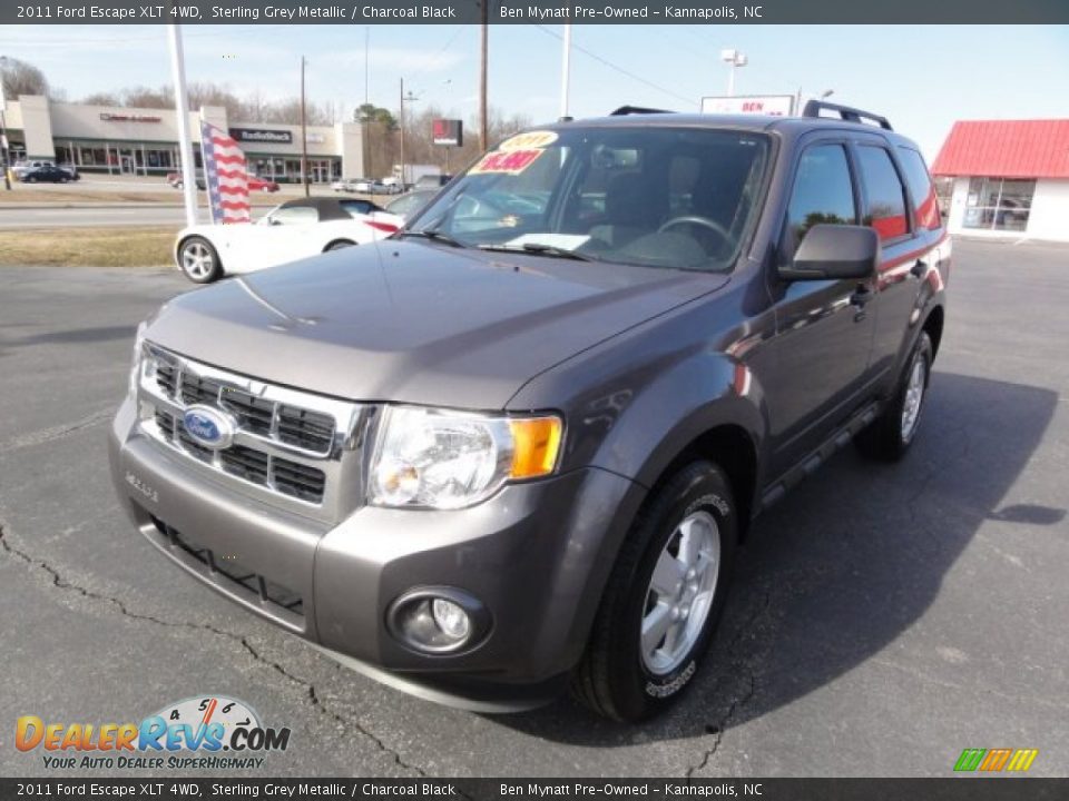 2011 Ford Escape XLT 4WD Sterling Grey Metallic / Charcoal Black Photo #1