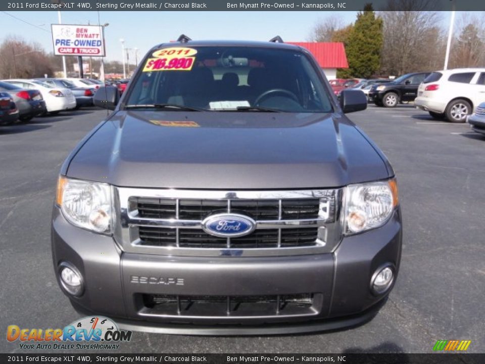 2011 Ford Escape XLT 4WD Sterling Grey Metallic / Charcoal Black Photo #7