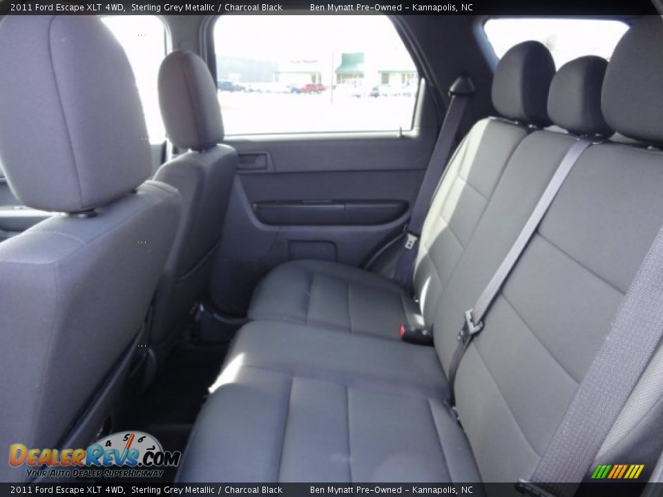 2011 Ford Escape XLT 4WD Sterling Grey Metallic / Charcoal Black Photo #10