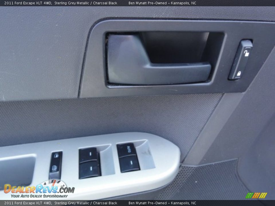 2011 Ford Escape XLT 4WD Sterling Grey Metallic / Charcoal Black Photo #13