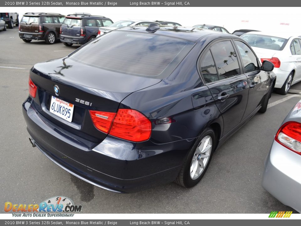 2010 BMW 3 Series 328i Sedan Monaco Blue Metallic / Beige Photo #3