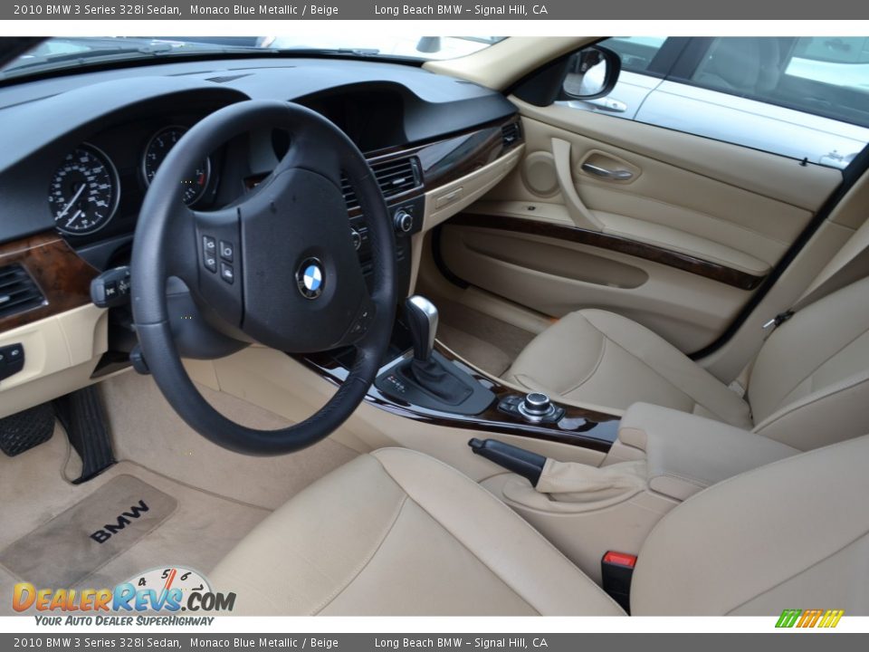 Beige Interior - 2010 BMW 3 Series 328i Sedan Photo #4