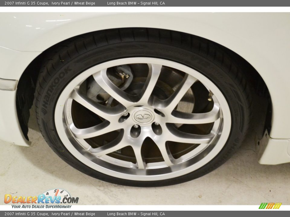 2007 Infiniti G 35 Coupe Wheel Photo #7