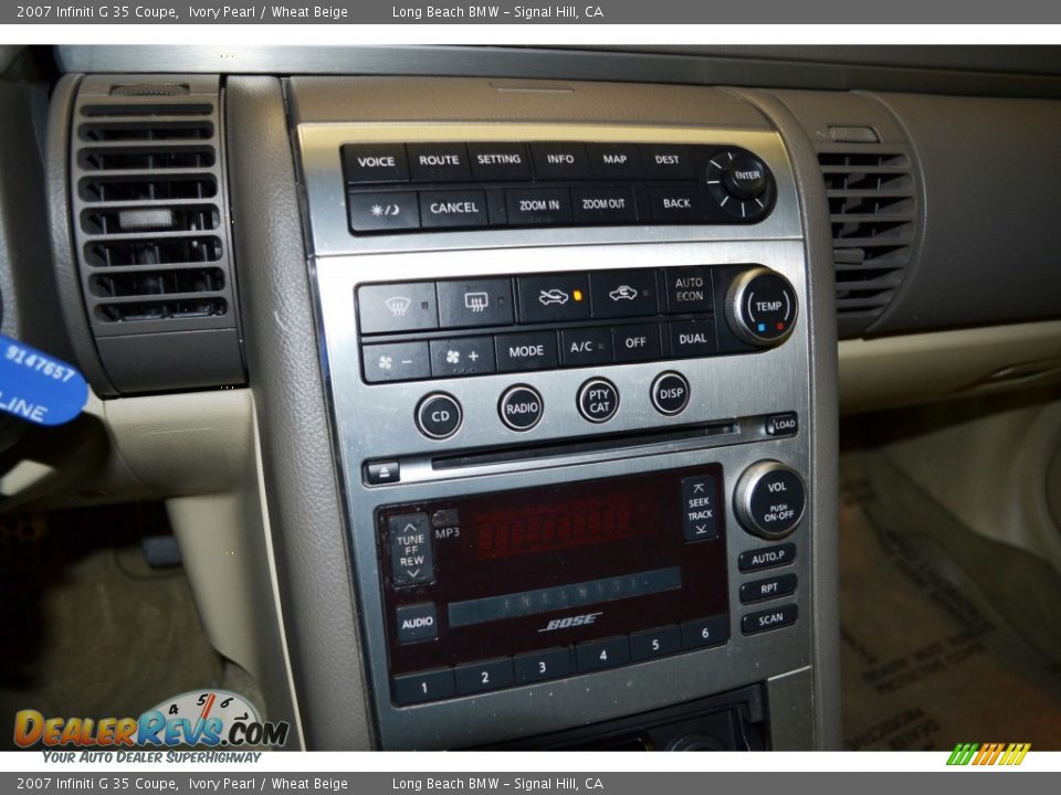 Controls of 2007 Infiniti G 35 Coupe Photo #22