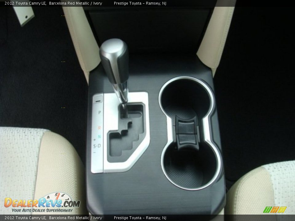 2012 Toyota Camry LE Barcelona Red Metallic / Ivory Photo #12