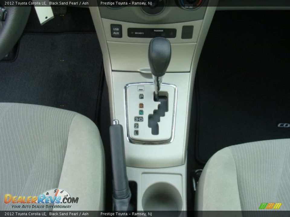 2012 Toyota Corolla LE Black Sand Pearl / Ash Photo #12