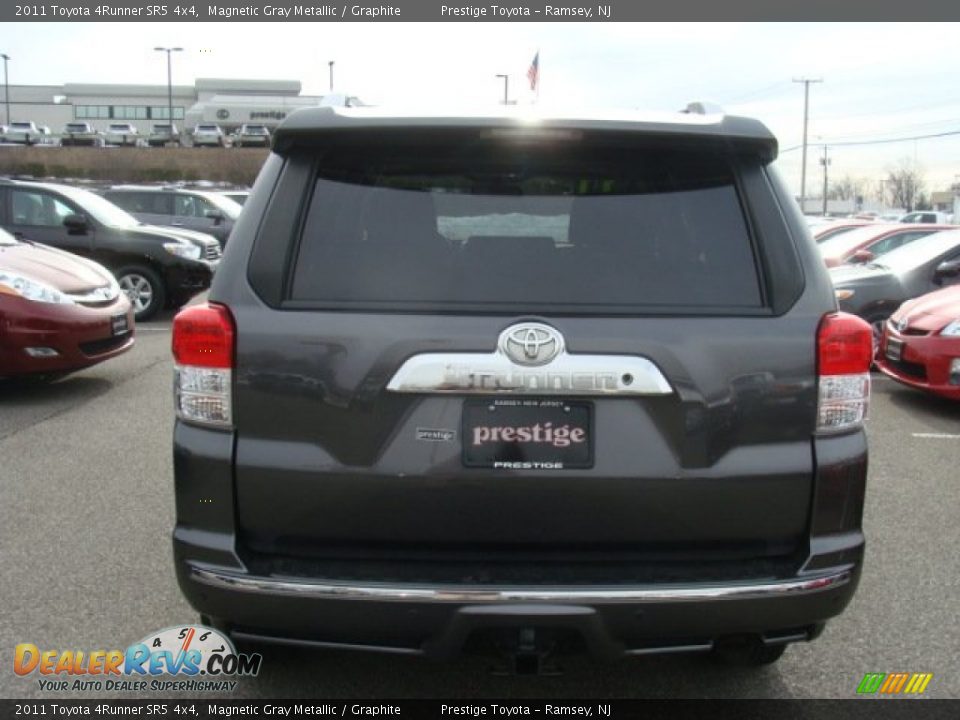 2011 Toyota 4Runner SR5 4x4 Magnetic Gray Metallic / Graphite Photo #5