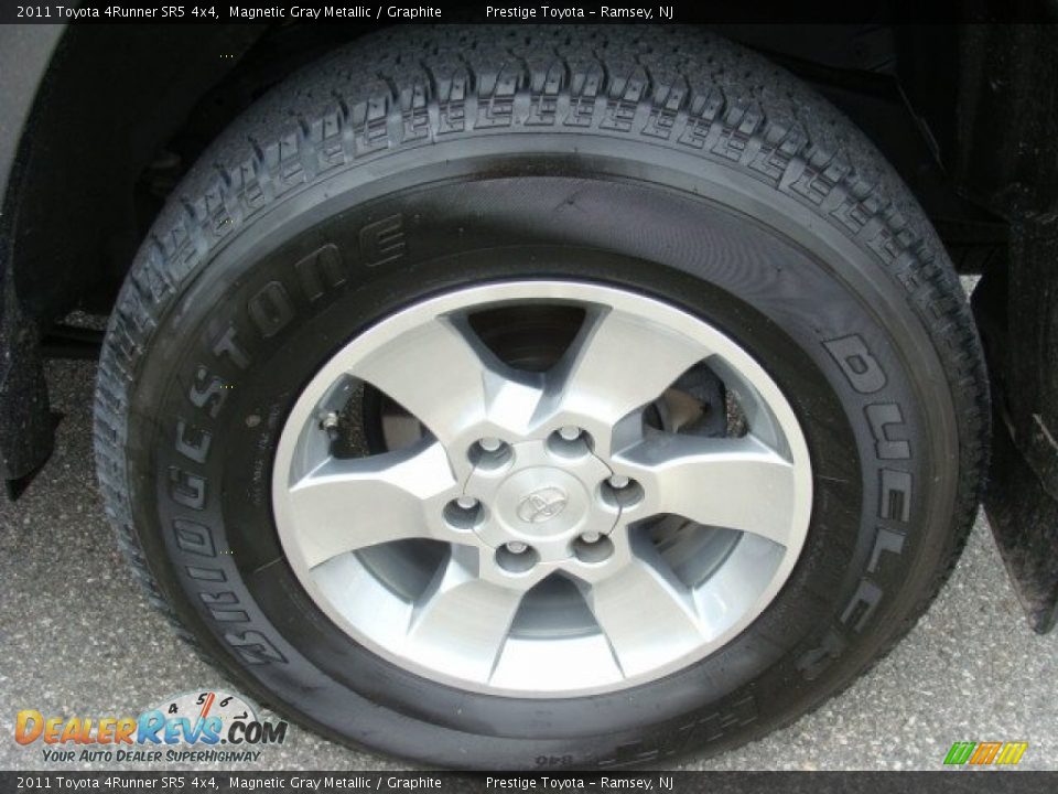 2011 Toyota 4Runner SR5 4x4 Magnetic Gray Metallic / Graphite Photo #14