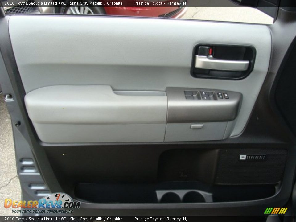 2010 Toyota Sequoia Limited 4WD Slate Gray Metallic / Graphite Photo #6