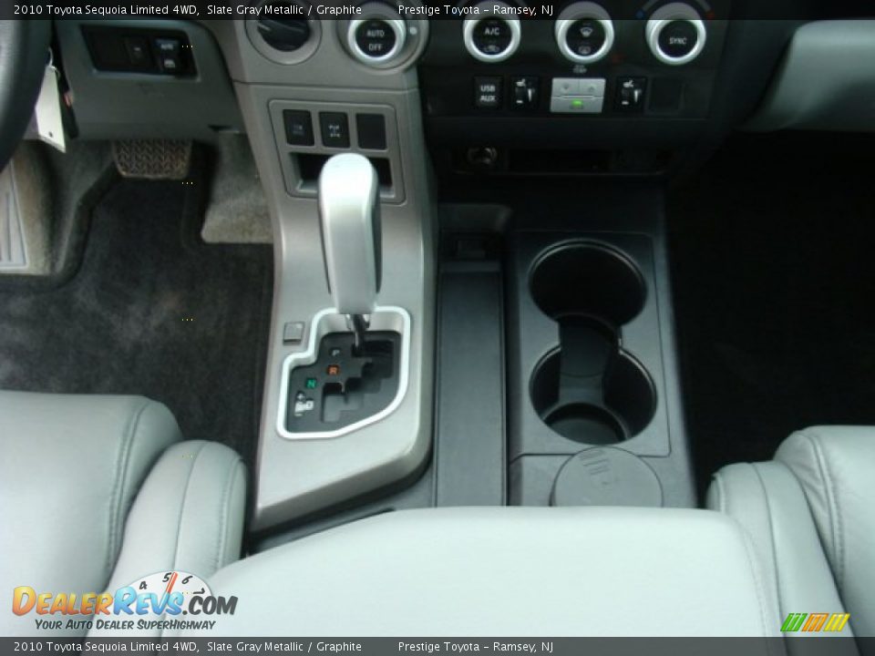 2010 Toyota Sequoia Limited 4WD Slate Gray Metallic / Graphite Photo #12
