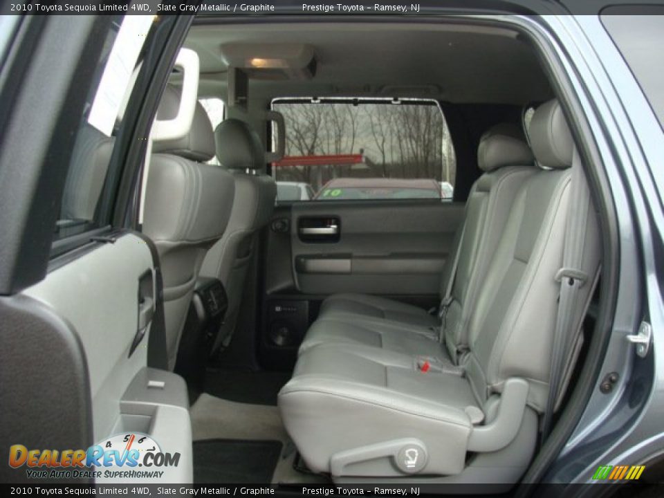 2010 Toyota Sequoia Limited 4WD Slate Gray Metallic / Graphite Photo #13
