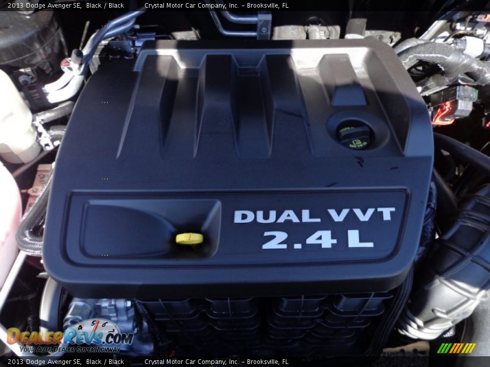 2013 Dodge Avenger SE Black / Black Photo #16