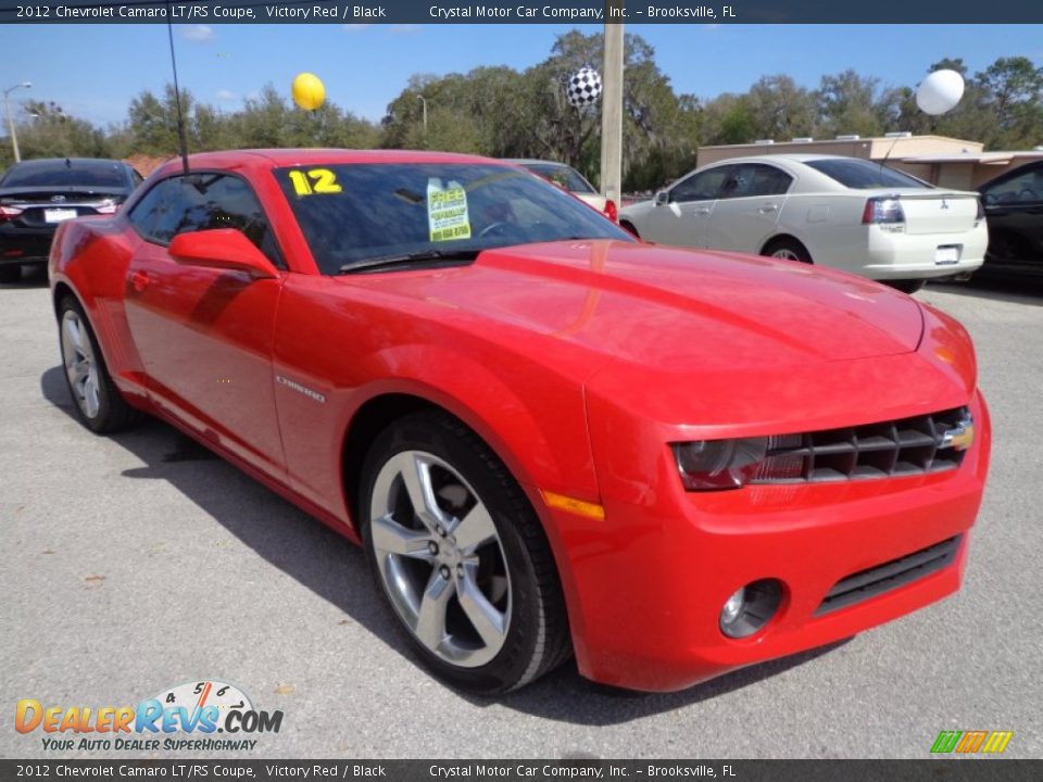 Front 3/4 View of 2012 Chevrolet Camaro LT/RS Coupe Photo #10