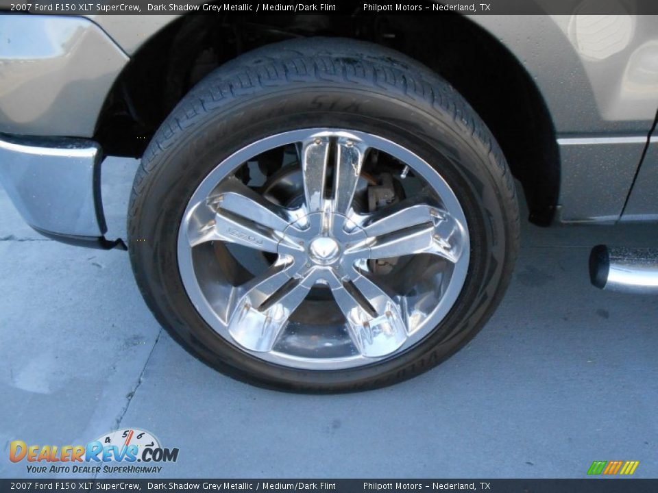 Custom Wheels of 2007 Ford F150 XLT SuperCrew Photo #12
