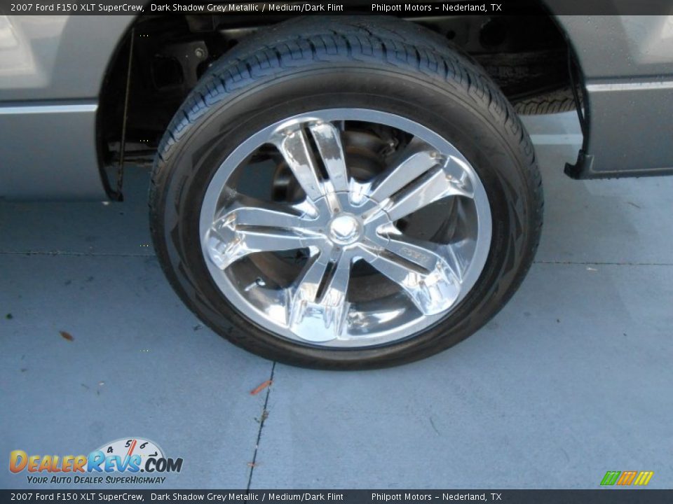 Custom Wheels of 2007 Ford F150 XLT SuperCrew Photo #13