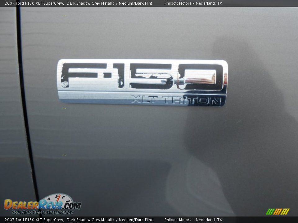 2007 Ford F150 XLT SuperCrew Dark Shadow Grey Metallic / Medium/Dark Flint Photo #16