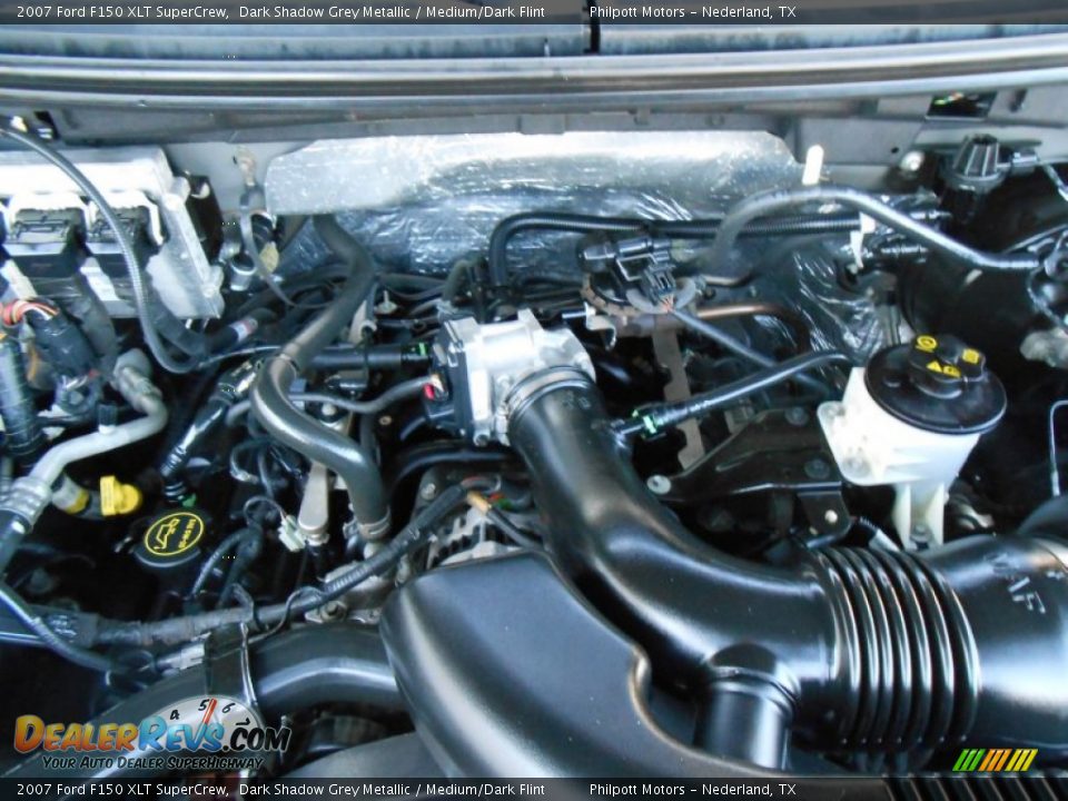 2007 Ford F150 XLT SuperCrew Dark Shadow Grey Metallic / Medium/Dark Flint Photo #20
