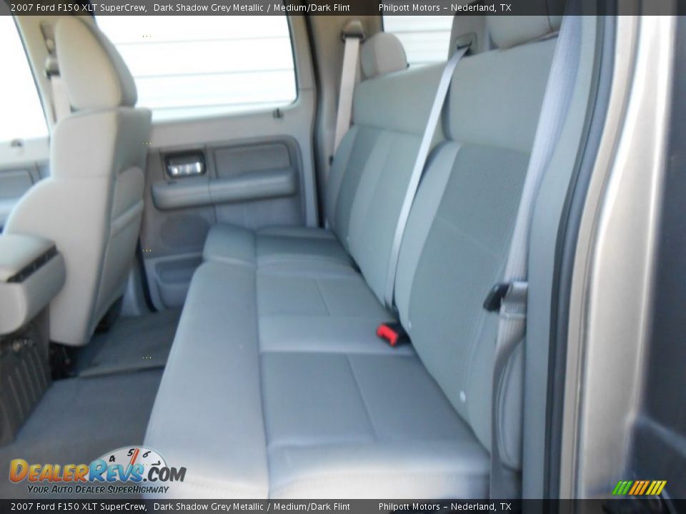 2007 Ford F150 XLT SuperCrew Dark Shadow Grey Metallic / Medium/Dark Flint Photo #28