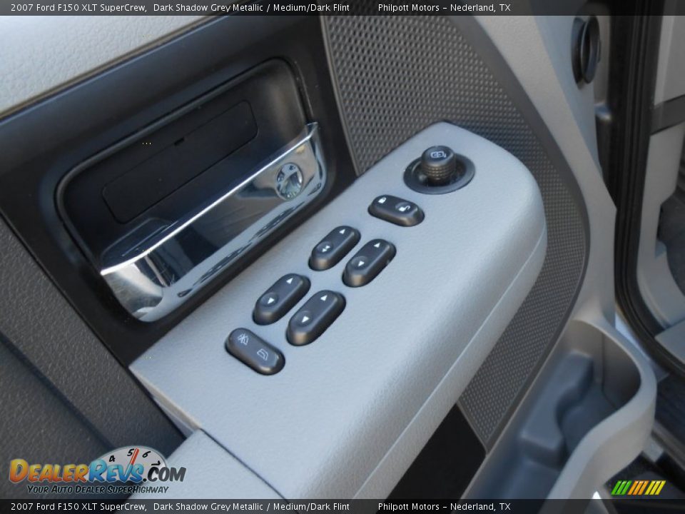 2007 Ford F150 XLT SuperCrew Dark Shadow Grey Metallic / Medium/Dark Flint Photo #30
