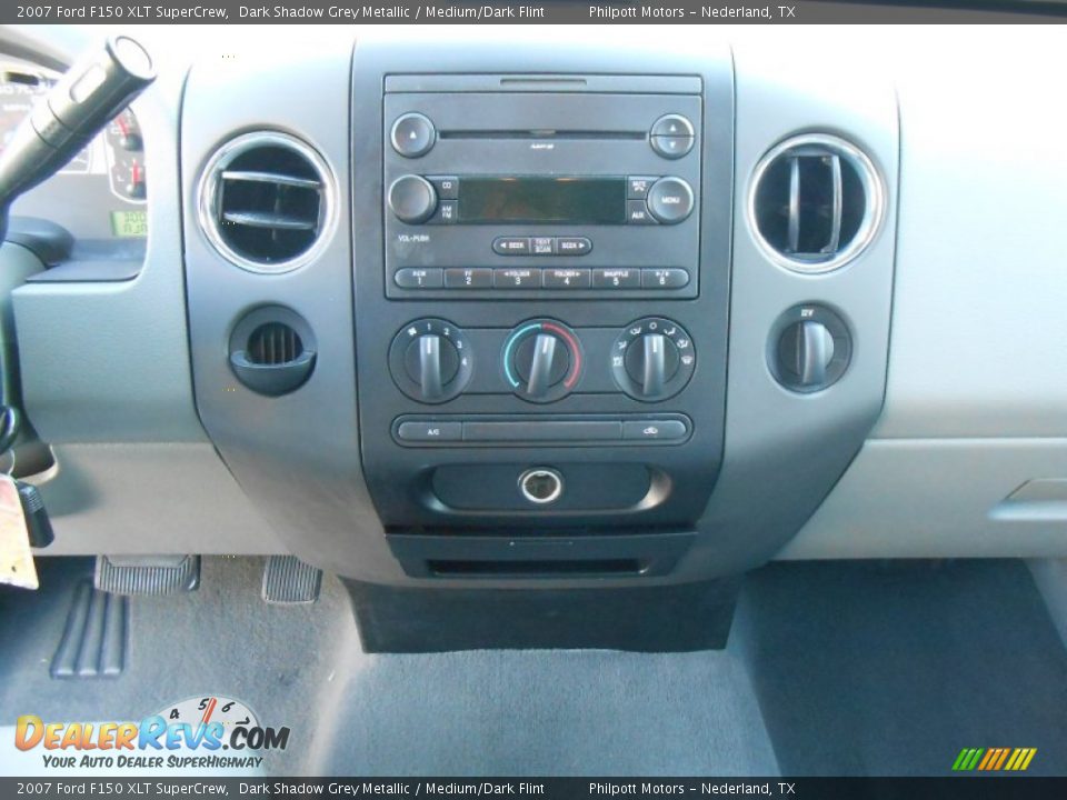 2007 Ford F150 XLT SuperCrew Dark Shadow Grey Metallic / Medium/Dark Flint Photo #35