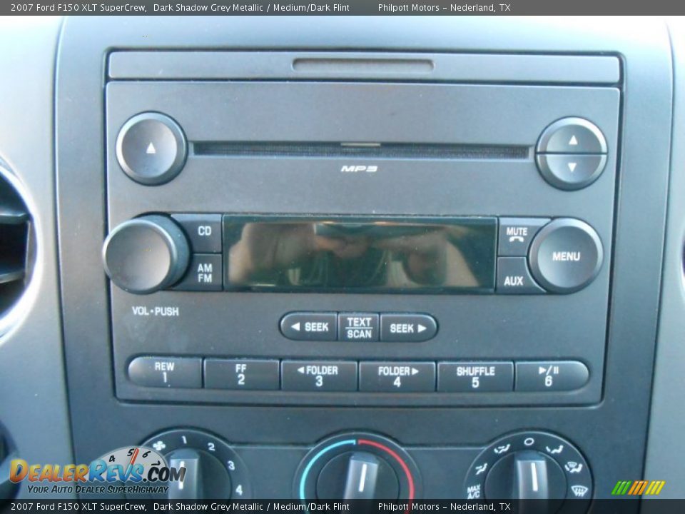 2007 Ford F150 XLT SuperCrew Dark Shadow Grey Metallic / Medium/Dark Flint Photo #36