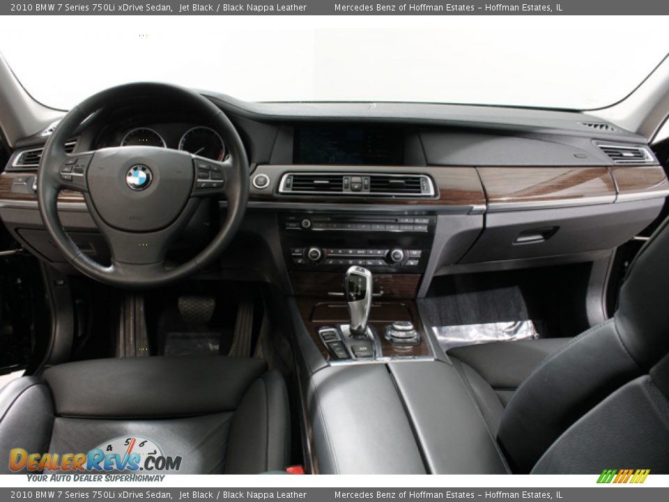 2010 BMW 7 Series 750Li xDrive Sedan Jet Black / Black Nappa Leather Photo #6