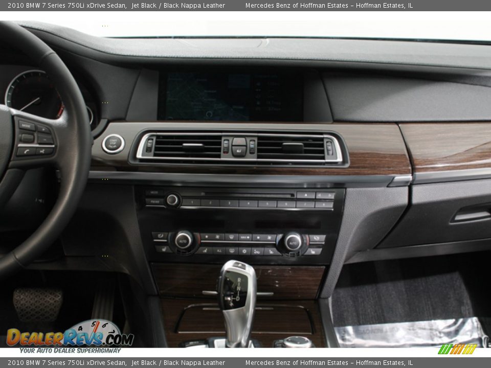 2010 BMW 7 Series 750Li xDrive Sedan Jet Black / Black Nappa Leather Photo #9