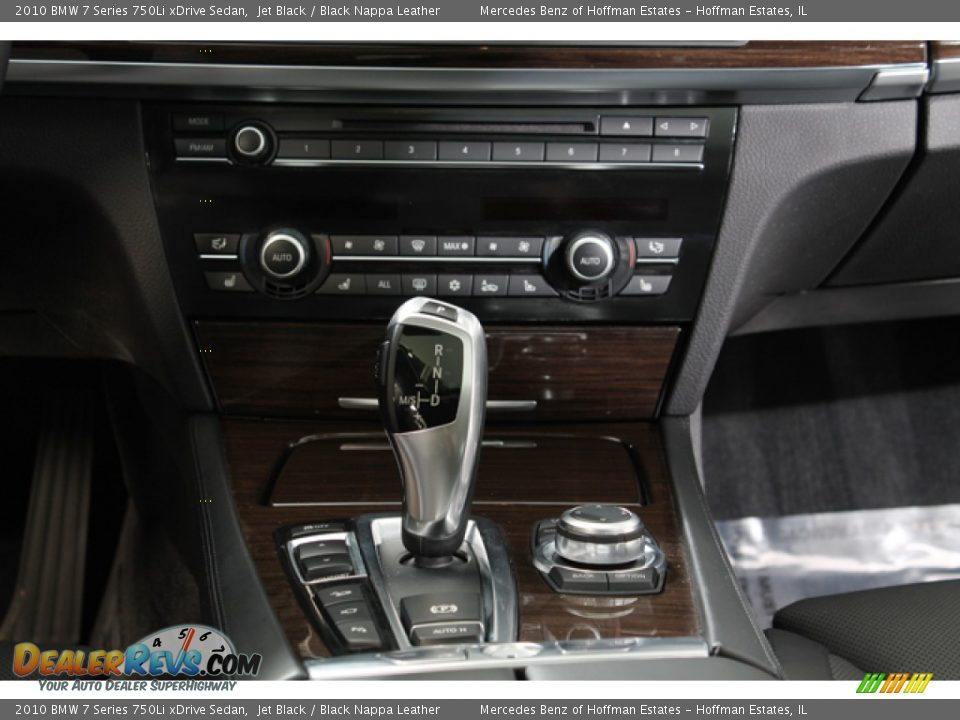 2010 BMW 7 Series 750Li xDrive Sedan Jet Black / Black Nappa Leather Photo #11