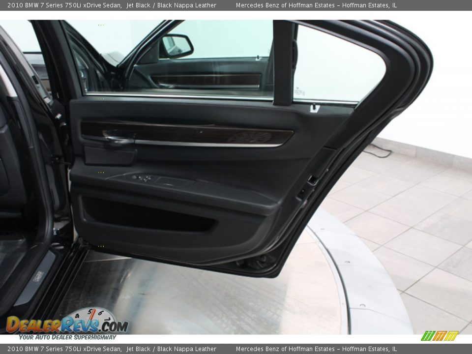 2010 BMW 7 Series 750Li xDrive Sedan Jet Black / Black Nappa Leather Photo #14