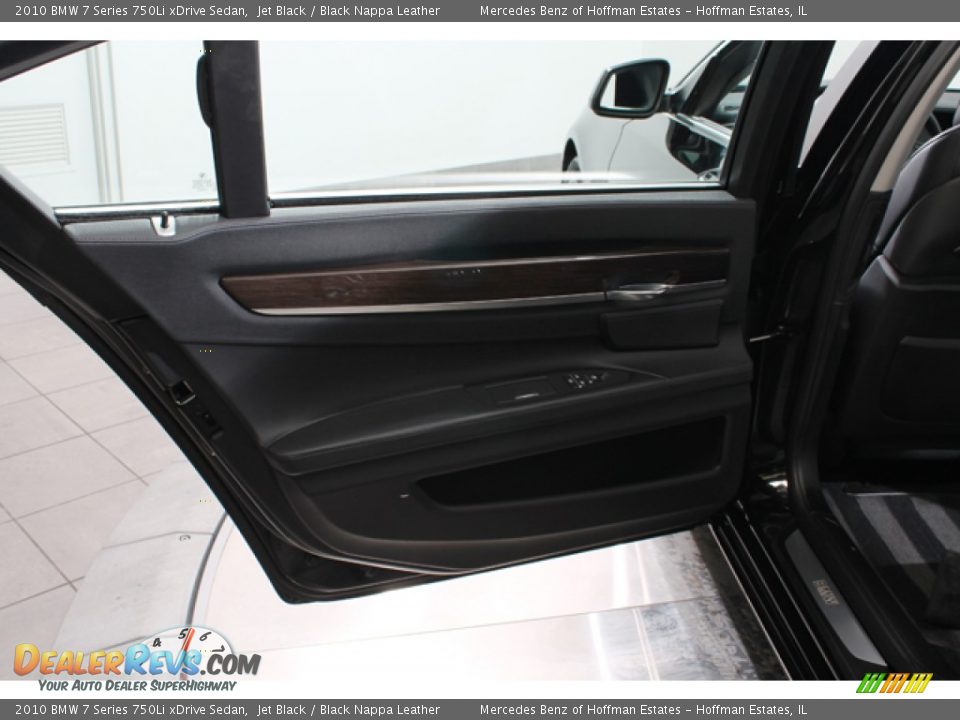 2010 BMW 7 Series 750Li xDrive Sedan Jet Black / Black Nappa Leather Photo #15