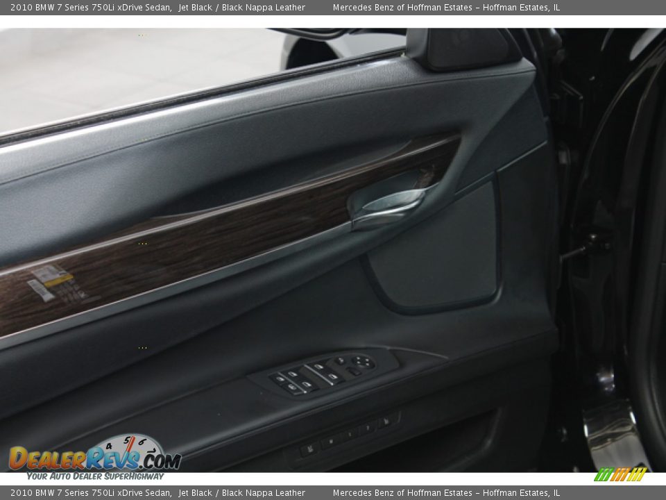 2010 BMW 7 Series 750Li xDrive Sedan Jet Black / Black Nappa Leather Photo #17