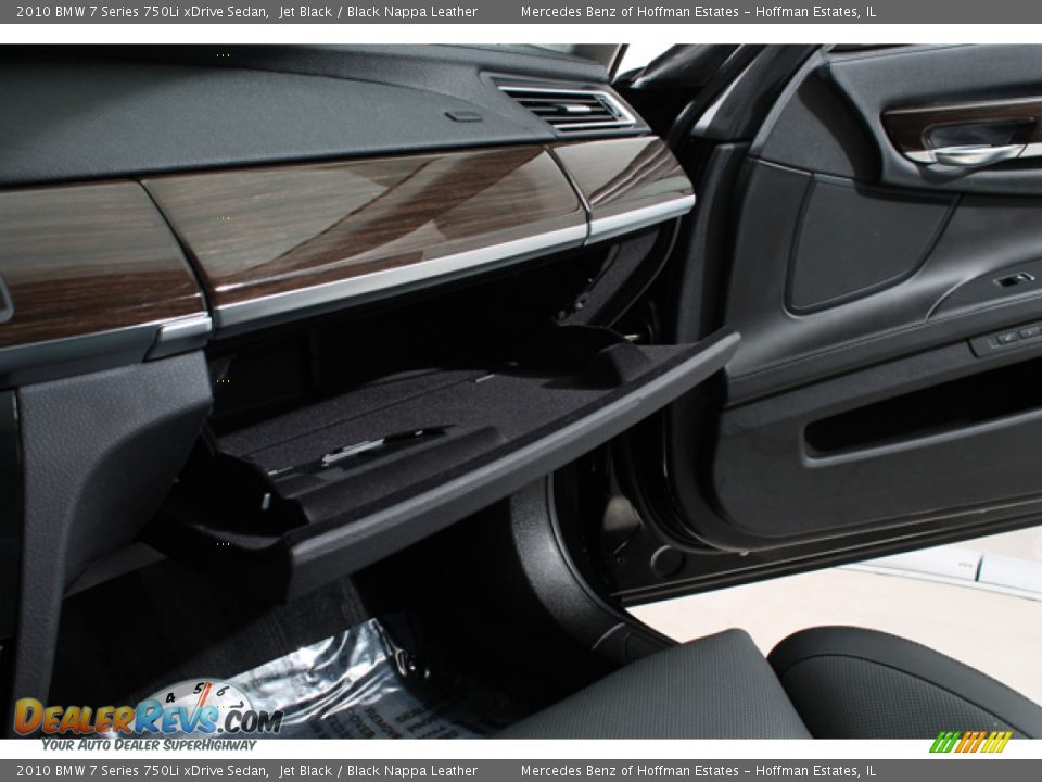 2010 BMW 7 Series 750Li xDrive Sedan Jet Black / Black Nappa Leather Photo #22
