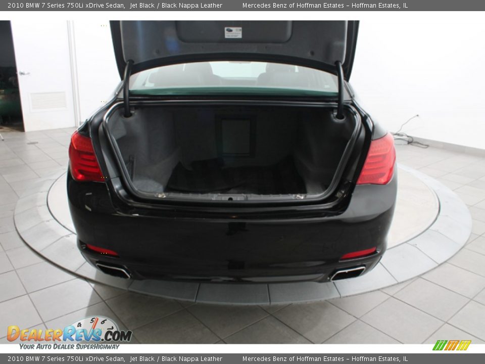 2010 BMW 7 Series 750Li xDrive Sedan Jet Black / Black Nappa Leather Photo #24
