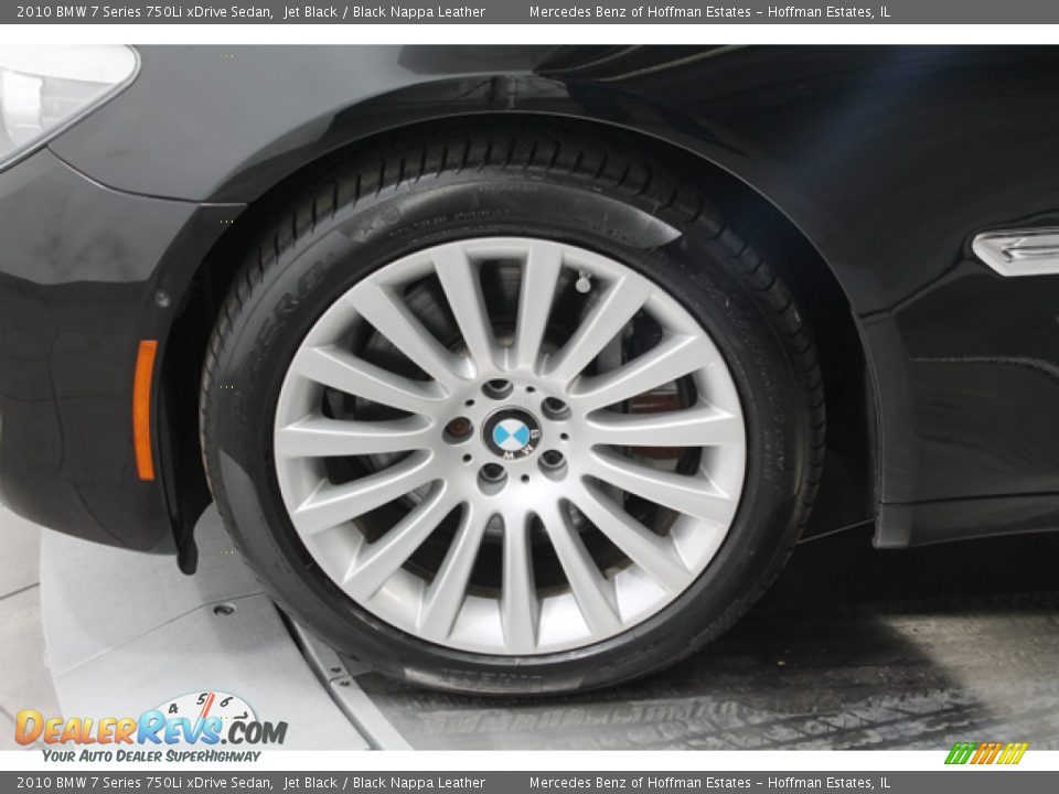 2010 BMW 7 Series 750Li xDrive Sedan Jet Black / Black Nappa Leather Photo #29