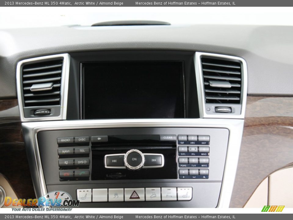2013 Mercedes-Benz ML 350 4Matic Arctic White / Almond Beige Photo #10