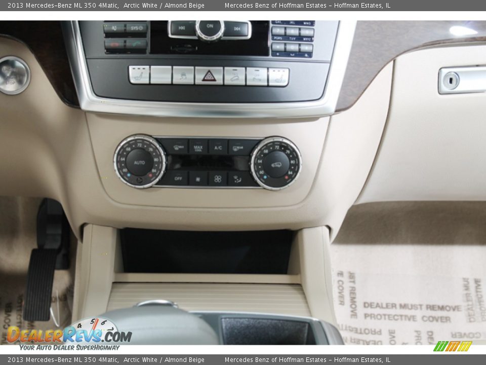 2013 Mercedes-Benz ML 350 4Matic Arctic White / Almond Beige Photo #11