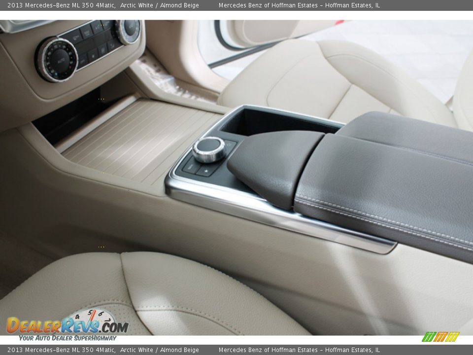 2013 Mercedes-Benz ML 350 4Matic Arctic White / Almond Beige Photo #12