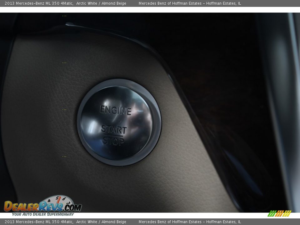2013 Mercedes-Benz ML 350 4Matic Arctic White / Almond Beige Photo #21