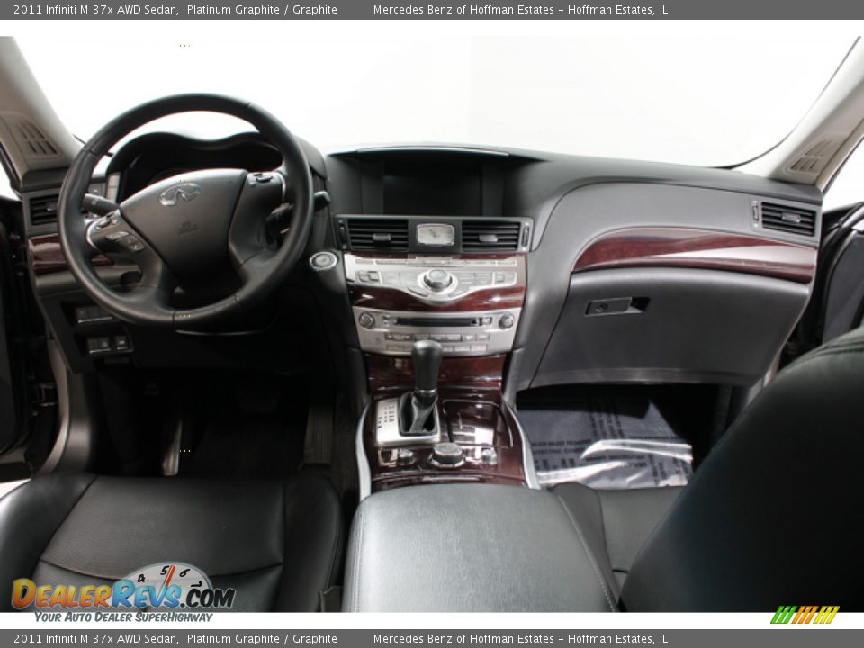 2011 Infiniti M 37x AWD Sedan Platinum Graphite / Graphite Photo #6