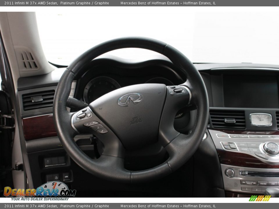 2011 Infiniti M 37x AWD Sedan Platinum Graphite / Graphite Photo #7