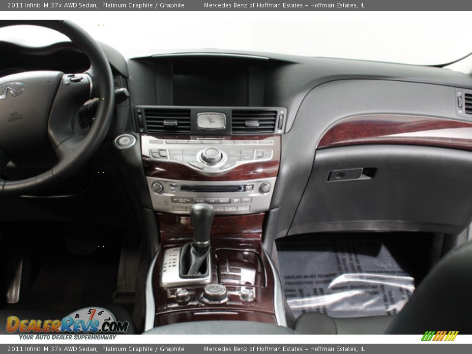2011 Infiniti M 37x AWD Sedan Platinum Graphite / Graphite Photo #9