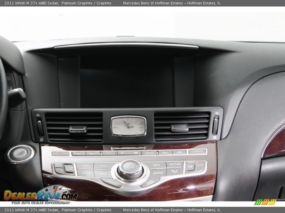 2011 Infiniti M 37x AWD Sedan Platinum Graphite / Graphite Photo #10